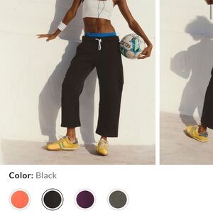 Top Score Barrel Pants Size M Black Free People